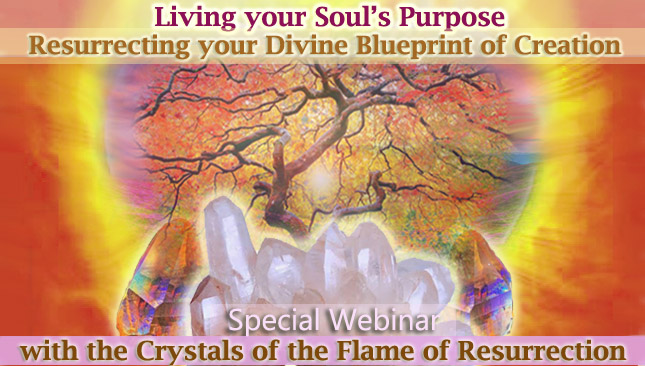 New webinar: Living your Soul’s Purpose – Resurrecting your Divine Blueprint of Creation